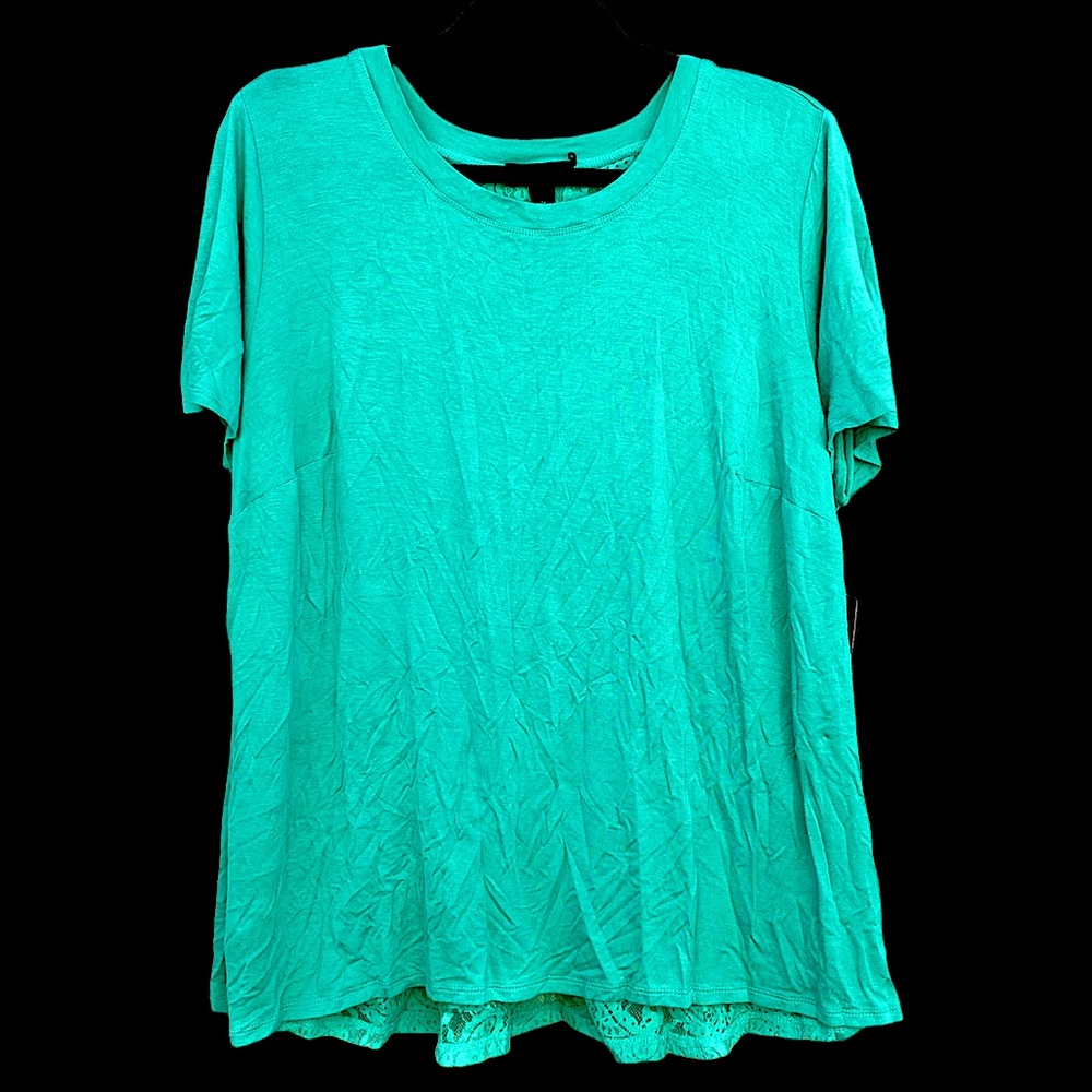 ALYX “Call Me Cobalt” Jade Lace Inset Tee